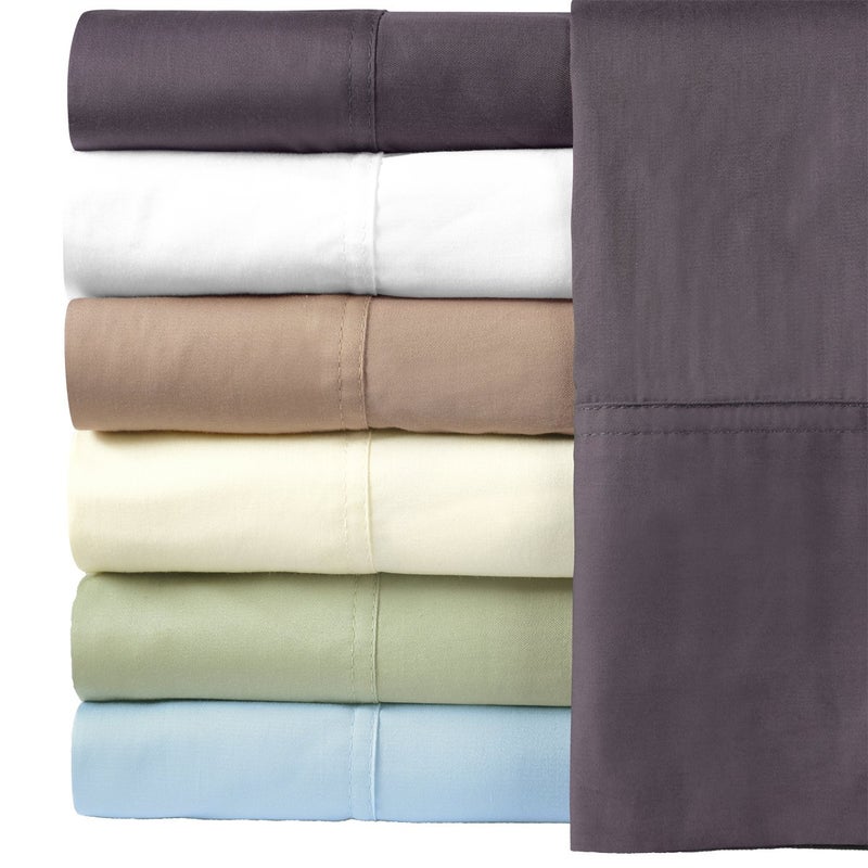 Royal Hotel Bedding Silky Soft, Viscose from Bamboo, and Cotton Blend Sheet Set, 100% Luxury Blend, 60% Viscose Made from Bamboo and 40% Cotton Bed Sheets, Top Split King Size, Periwinkle - Image 2